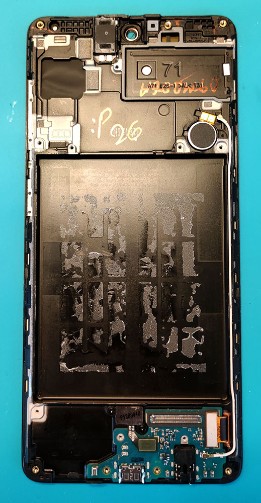 Разборка Samsung A71